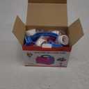 SINBEE Balloon Pump, Balloon Pump Electric, Portable Dual Nozzle Electric Blower Air Pump Inflator for Party Decoration. Faster and Save Time (Rose Red)