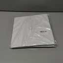 2 x FtyFty Unisex Adult Matte Graduation Cap with Tassel Year Charm (White)