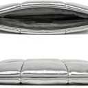 KAYOND 15-16 Inch Puffy Laptop Sleeve for MacBook Air 15 M4/M3/M2 2025-2023and MacBook Pro 16 in M4 2024,Silver