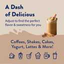 Jordan's Skinny Mixes Syrups Sugar Free Coffee Syrup, Brown Sugar Cinnamon Flavor Drink Mix, Zero Calorie Flavoring for Latte, Protein Shake, Food and More, Gluten Free, Keto Friendly, 25.4 Fl Oz, 1 Pack (EXP 12/30/27)