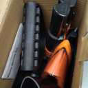 4-In-1 Snow Brush and Ice Scrapers for Car Windshield 55'' Extendable Snow Shovel Snow Broom Kit with Squeegee, Foam Grip 180°Pivoting Thicken Brush Head Portable Snow Scraper for Car, Trucks, SUV