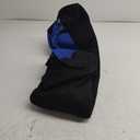 10L0L Golf Cart Seat Covers for Yamaha G2 G8 G9 G16 G19 G22 & Club Car DS Pre-2000 EZGO Marathon, Front Seat Cover, Washable Breathable Polyester Mesh Cloth, Warm in Winter & Cool in Summer (Black/Blue)