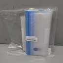 Sous Vide Bags 31 Pcs (24 Pcs Vacuum Zipper Bags & 2 Seal Clips & 5 Air Valves),Reusable BPA Free Vacuum Sealer Bags Vacuum Food Storage Bags for Cooking/Food Storage/Microwave Heating