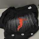 Basketball Clothing Basketball T-Shirt - Black, Small, Classic Fit, Short Sleeve, Unisex-Adults, Boys XL