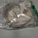 Women's High Waisted Bathing Suit Shell Decor Tie Back Swimsuit Bikini Set 2 Piece Apricot Color Size S