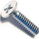 014973288525 Phillips Flat Machine Screws, 10-24 x 3/4, Piece-100