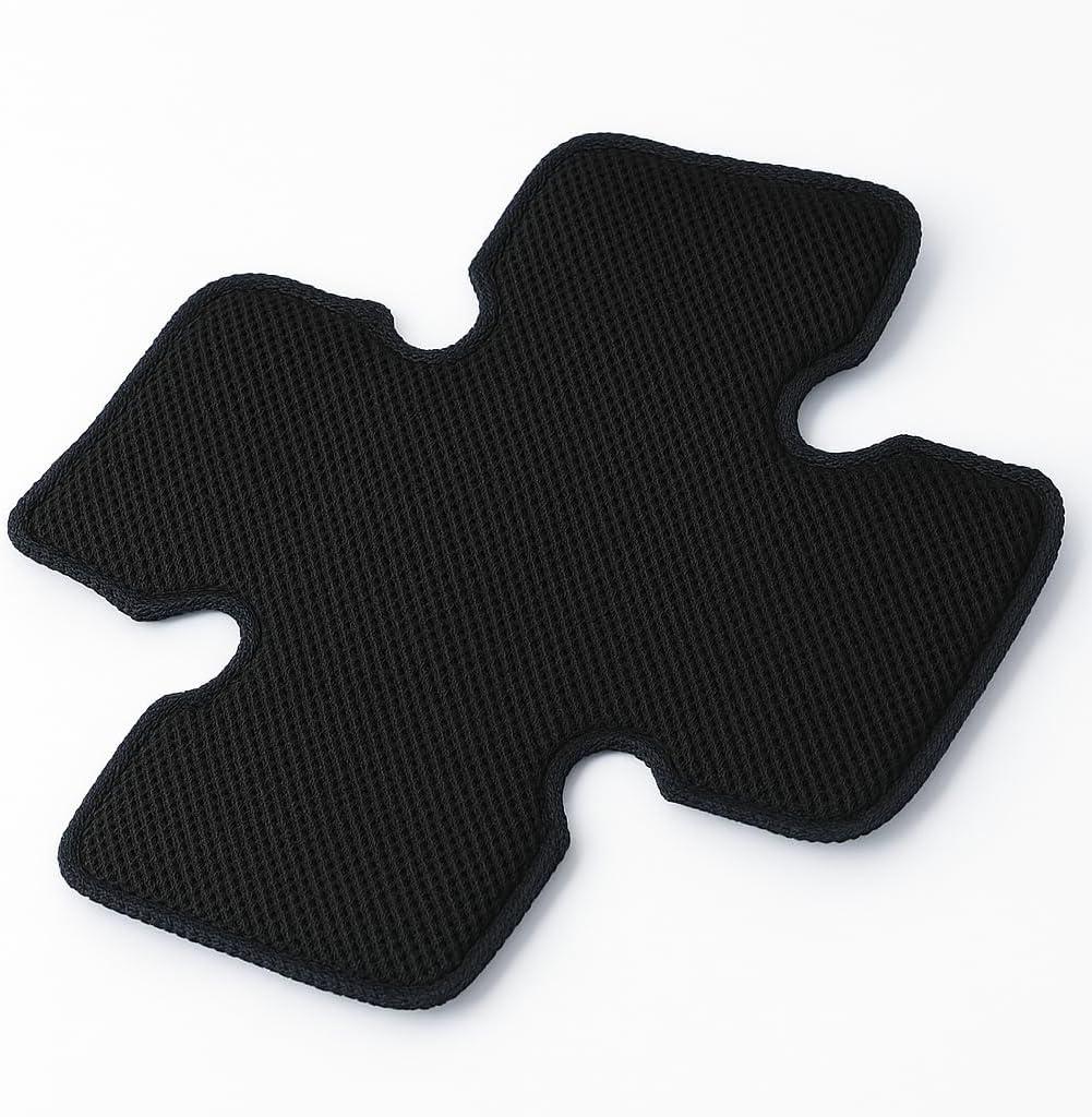 Motorcycle Helmet Liner Anti-Sweat, Cooling & Reusable. Absorbs Sweat, Prevents Odor & Stains. Easy Hook & Loop Fit for Helmets: Skateboard, Hockey & Bike