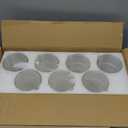 7Pcs Glass Cylinder Vase for Centerpieces Clear Glass Flower Vases Bulk, Glass Hurricane Candle Holder Tall 8 Inch Floral Vases for Table, Floating Candle Vases for Wedding Home Dcor