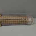 UNISHADES Cordless Bamboo Roman Shades for Windows, Blinds Size (39" W 64" H) Colour (Highfield Teak)