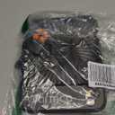 Warmco 10000mAh Portable Travel Fan 7-inch, Max 24H Runtime, Ultra-thin Quiet Rechargeable Battery Operated Desk Fan with Digital Display for Camping, Office, Bedroom, Cruise Essentials (Black)