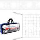 32 X 3 Ft Heavy Duty Volleyball Net Replacement Portable Volleyball Net with Steel Cable for Backyard Swimming Pool Beach (Poles Not Included)