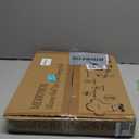 MERRYBOX 20.5" x 13" Roll Up Dish Drying Rack Silicone Wrapped Over The Sink Dish Drying Rack Multipurpose Foldable Sink Drying Mat, Heat-Resistant & Anti-Rust Dish Rack for Kitchen Sink, Large, Black