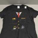 Train Conductor Costume Locomotive Railroad Men Boys Kids T-Shirt, Black