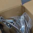 WICHEMI Food Heat Lamp, 500W Commercial Heat Lamp for Food, 2-Head Adjustable Food Warmer Lamp Stainless Steel Portable Electric Buffet Warmer for Parties Restaurant Catering Buffet Kitchen, Silver