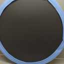 Correll 30" Round Black Granite Cafe Table, HPL Steel Base