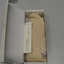 Vertvie Wireless Bras Women Seamless Jelly Supportive Mesh Crossover Bra No Underwire Push Up Full Coverage T-Shirt Bralette (Medium, Semolina)