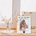 Nana Gifts Picture Frame 5x7, Nanas Photo Frame, Christmas Mothers Day Birthday Gifts for Nanas Grandma from Grandkids, We Love Our Nana Wooden Picture Photo Frames for Desk Home Room Decor