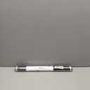 rabbitgoo One Way Privacy Window Film Window Tint for Home with Tools, UV Blocking Heat Control Static Cling No Glue, Daytime Privacy See Out Not in, 17.5 in X 6.5 Feet, Black Silver