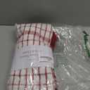 Ritz Premium Kitchen Towel and Dish Cloth Value Set: Highly Absorbent, Super Soft, Long-Lasting, 100% Cotton Checked and Solid Hand Towels, Tea Towels, Bar Towels - 6 Pack, Paprika