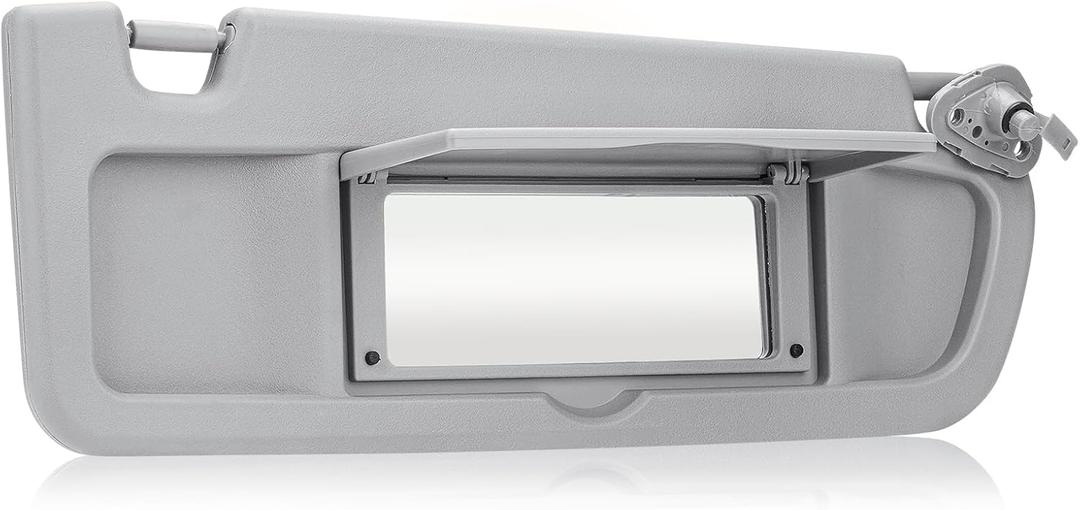 Youxmoto Right Passenger Side Car Sun Visor for Honda Civic 2006 2007 2008 2009 2010 2011 EX LX Sedan SI Coupe, Grey Visor Replaces # 83230-SNA-A01ZA