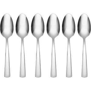 Oneida H084006D Aptitude Everyday Flatware Dinner Spoons, Set Of 6, 7.1" L x 1.5" W