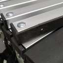 Foldable Dog Stairs with Non-Slip Surface - Portable Aluminum Dog Steps for Trucks, SUVs & Cars - 4 Steps