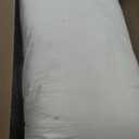 ACCURATEX Pillows King Size Set of 2, Hybrid Shredded Memory Foam Pillow[Adjustable Loft], Fluffy Down Alternative Fill Removable Cotton Cover, Firm Supportive Pillow for Side Back Sleepers (White)