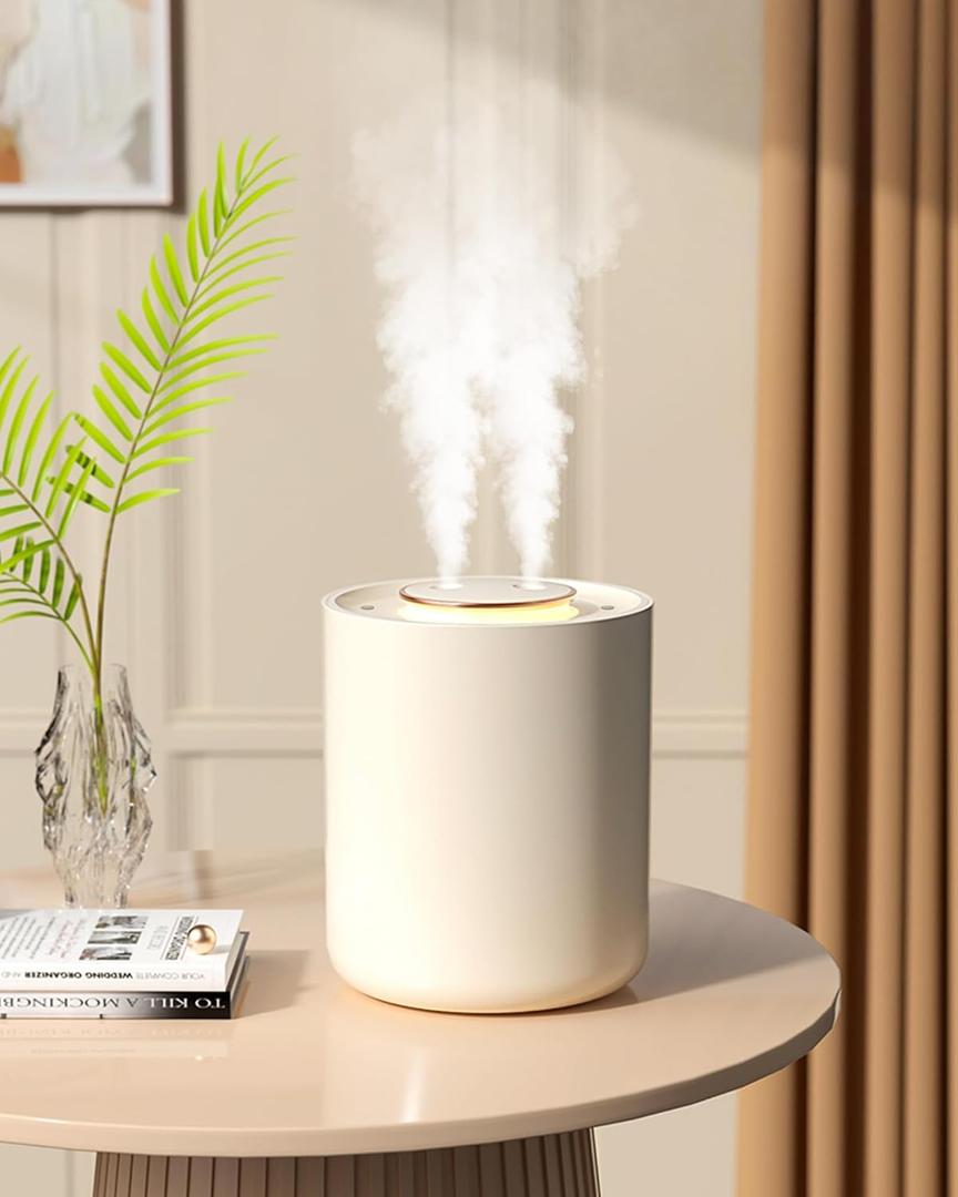 2 Pack Mini Portable Humidifier, 1500ml Humidifiers for Travel, 1800mAh USB Personal Desktop Portable Humidifiers for Travel,Office, Car, Home, Auto Shut-Off, 3 Mist Modes, Super Quiet
