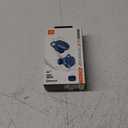 JBL Endurance Race TWS - Waterproof true wireless active sport earbuds, JBL Pure Bass Sound, Up to 30 hours of battery life, IP67 Waterproof and Dustproof, Ambient Aware & TalkThru (Blue) (Small)