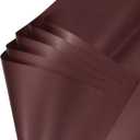 Uxcell 20 Sheets Flower Wrapping Paper, 21.5" x 21.5" Waterproof Floral Bouquet Wrapping Papers Florist Supplies for Wedding Party Gift Packaging DIY Crafts, Brown