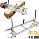 36-inch Portable Chainsaw Mill, Aluminum Steel Planking Milling Bar for Builders and Woodworkers (14"-36")