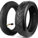 Walshen 8.5 Inch Tire Tube Bent Valve 50/75-6.1 Scooter Rear Tire Replacement for Gotrax/Xiaomi Etc Electric Scooters, Thickened 8.5x2 Inner Tube Bent Valve 90 ° （1 Set）