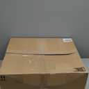 Nitial 12 Pcs Heavy Duty Serving Tray with Clear Lid, Round Elegant Gold Catering Trays Disposable Large Plastic Platters for Fruit Cake Sandwich Party Takeout Food Picnic Supplies (16 Inches)