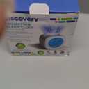 Discovery Kids Sound Machine Alarm Clock with Stars Projection, 6 Nature Sound Soother Therapy Tracks, Temperature and Date Display, Battery-Powered, Alarm and Timer Functions