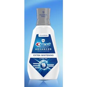 Crest Pro-Health Advanced Mouthwash, Alcohol Free, Extra Whitening, Energizing Mint Flavor, 1x946mL (32 fl oz)