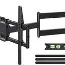 USX STAR Corner TV Wall Mount Long Arm TV Mount Bracket for 37-84 Inch TVs, Full Motion Mounts with 32 Articulating Arms Extension & Tilt & Swivel, Holds up to 600x400mm VESA,100lbs for 65 75 TVs
