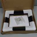 Canvas Floater Frames for Canvas Art 0.8inch Depth Frames for Canvas Painting Floating Frame Plastic Floater Frame for Canvas Prints (Black, 8 x 10 inch)