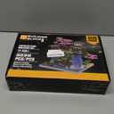 POKONBOY Peach Blossom Pond Building Blocks Set, Chinese Architecture Cherry Blossom Tree House Building Kit with LED Light Gift for Kids Adults Age 12+ (3320 Pcs, Micro Bricks)