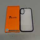 TAURI for iPhone 17 Case, Anti-Yellowing with Screen Protector, Military-Grade Protection Shockproof Slim Phone Case for iPhone 17, Blue