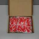 78 Pcs 2.7 Inch Chenille Letter Iron On Patches Sew On Chenille Varsity Letter Patches A-Z, Washable Fabric Letters for DIY Clothing Repairing Hats Shirts Shoes Jeans Bags(Red)
