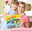 Cartoon Diamond Art Kits for Kids with Frame- Small Diamond Art Painting Kits for Kids Ages 4-8 for Home Decor Present 7x7 Inch