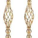 2 Pcs Gold 20.5in Metal Flower Arrangement Stand for Wedding Home Decor.Vases Centerpieces for Table,Party Reception Birthday Hotel Decor(Medium)