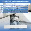 WD08X10059 Dishwasher Short Bottom Door Seal, Compatible with GE | Replaces AP3860882 1168254 AH1018448 EA1018448 PS1018448 Dishwasher Door Seal