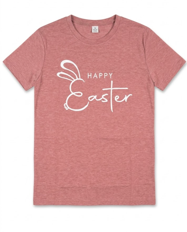 Happy Easter T-Shirt, Size M