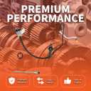 labwork Pre-Bled Clutch Master Cylinder and Line Assembly Replacement for Ford Ranger 2.3 2.5 3.0L 1995-2011