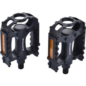 ZONKIE Bicycle Pedals, Bike Pedals, Plastic MTB Pedals, 1/2 Inch