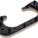 Center Console Cup Holder Compatible with Ford F250 F350 F450 Super Duty 1999-2010 Center Console Cup Holder Armrest Pad, Cupholder Armrest Cover Trim Center Console Accessories (Beige)