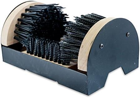 Amazon.com: Cadillac Boot Scrubber Cleaner Shoe Brush - Mountable Boot Scrubber Buffer for Boots, Shoes, Sneakers - Indoor/Outdoor Boot Scraper : Clothing, Shoes & Jewelry