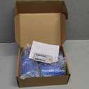 Flameless Candles: LED Pillar Acrylic Electric Battery Candles with Remote and Timer for Wedding Party Home Valentine Romantic Decor - Pack of 3 Blue