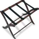 Winsome Scarlett Luggage Rack in Walnut, Sturdy Folding Suitcase and Bag Stand for Guest Room, Bedroom, Must Have Foldable Storage Essential for Guests, Small Businesses, Home
